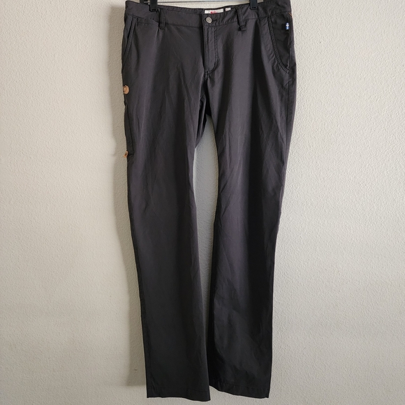 Fjallraven Abisko Trail Stretch Trousers Women’s 34 EU 44 Grey EUC